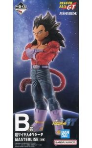In Stock Bandai Ichiban Kuji Gt B Prize Super Saiyan 4 Vegeta Anime Figure Modle Toy Gifts