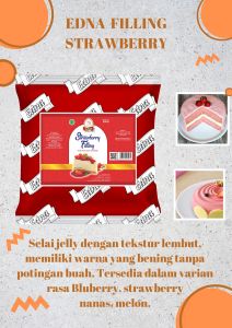 Edna Filling Strawberry 500 gram