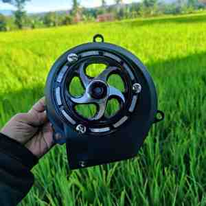Polos Tutup kipas + spinner HITAM Mio sporty allshopvariasi