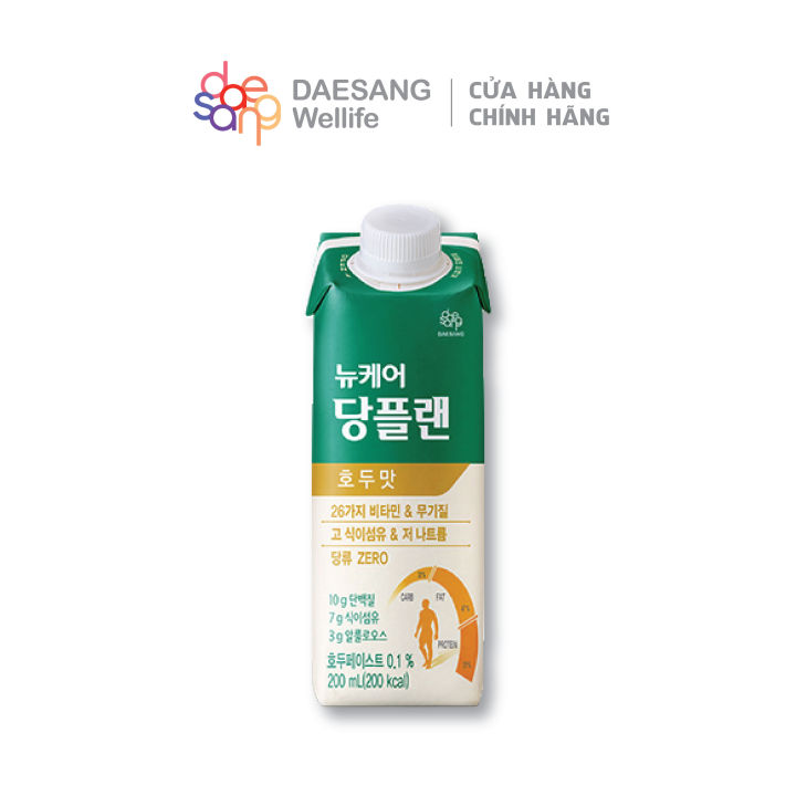 SỮA HẠT CHO NGƯỜI TIỂU ĐƯỜNG Daesang Wellife Hàn Quốc/ NUCARE Glucose ...
