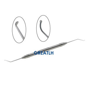 Greatlh phaco Chopper cong đầu hai đầu seibel Chopper nhãn khoa dụng cụ mắt thép không gỉ