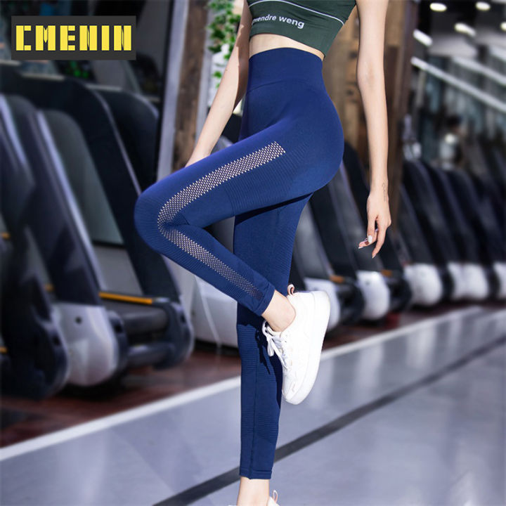 NEW ARRIVAL] Women Yoga Breathable Leggings Gym Panty Highly Elastic Sports  Fitness Panty Women Hollow Design Legging Trousers Y0009