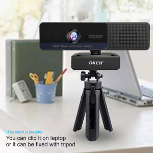 🚀ส่งเร็ว🚀 OKER HD928 All in 1 FULL HD WEBCAM กล้องเว็บแคม Fixed Focus 4ไมค์และ1ลำโพงในตัว ประชุม เรียน ภาพชัดๆ #DM 928