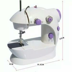 PAKET LENGKAP 4IN1 FREE MEJA +SEWING KIT+JARUM 1PACK MESIN JAHIT MINI PORTABLE 202