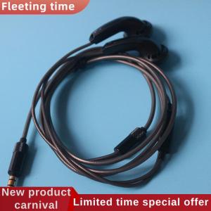 Fleeting time DIY MX500 Heavy Bass Flat Head Earphone Earbuds With Mic High Quality Study Headphone