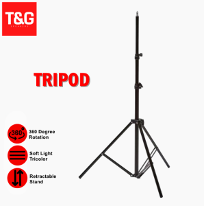 T&G 100% Original 210CM Three-legged Bracket Anchor Live Video Photography Fill light Bracket Camera Portable Tripod