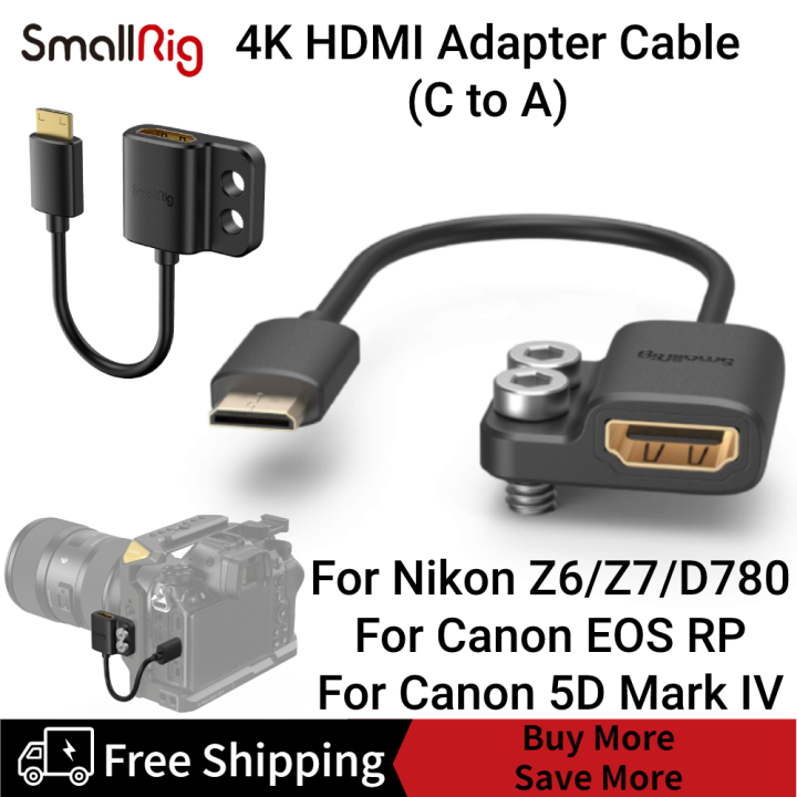 thumbnail image 2 of Mini HDMI 1080P Video Cable Cord For Canon EOS Powershot Camera HTC-100_x9 2 of 10