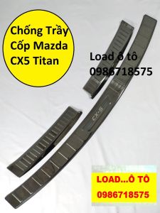 Chống Trầy cốp Trong Và Ngoài Mazda CX5 2026-2018 Chất Liệu Titan Cao Cấp