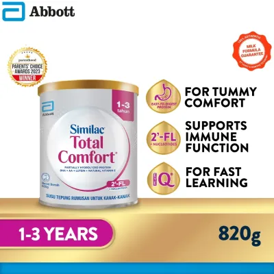 Similac Total Comfort Milk Intolerance Formula Tin (820g)