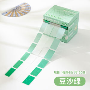 สติ๊กเกอร์ บันทึกข้อความ สติกเกอร์เครื่องหมาย ไข่มุ ก ารจําแนกประเภท ใช้งานง่าย เหนียว มัลติฟังก์ชั่น