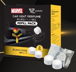 Vanzo: Marvel Aircon Car Vent Air Freshener Fragrant Captain America Iron Man Thor Spiderman Hulk (4grams x2)