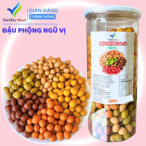 Đậu phộng cốt dừa mix 5 vị thơm ngon - Viettin Mart