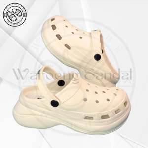 Sandal Baim Slop Wanita Casual Wedges Anti Slip Anti Air Size 36-40