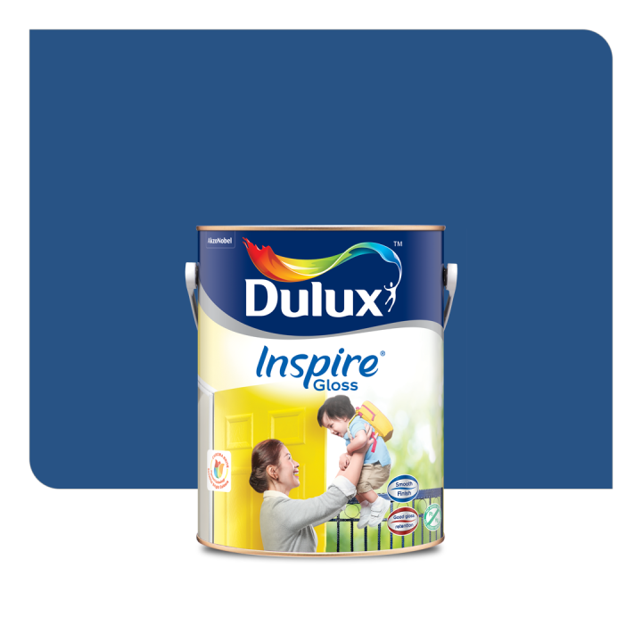 Dulux Inspire Gloss Interior & Exterior Enamel Paint Lazada