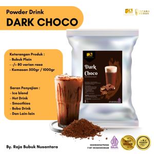 POWDER DRINK DARK CHOCO - Bubuk Minuman Rasa Dark Choco