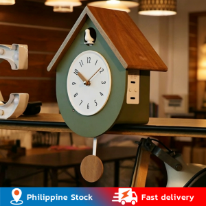 💥Dream Best🔥 Creative Cuckoo Clocks Wall Clock Home Silent Clock Living Room Wall Decoration Wall Clock with Bird Tweeting Sound Hanging