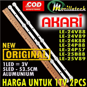 BACKLIGHT TV LED AKARI 24 LE-24V88 LE-24V89 LE-24K88 LE-24P88 LE-24P57 LE-25B88 LE-25V89 LE24V88