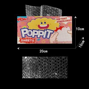 1 Box Decompression Bubble Paper Bubble Paper Decompression Toy Bubble Film Squeezing Fun Decompression and Release Tool