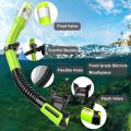 Snorkeling Gear for Adults,Snorkel Mask Dry Top Snorkel Set Panoramic View Snorkel Gear Anti-Fog Scuba Diving Mask for Lap Swimming Snorkeling Diving Scuba Training Travel Snorkel Kit. 