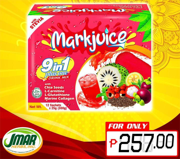MARKJUICE 9in1 Plus One Drink Mix Herb Powder Drink Mix Single Item  Delivery Option Herbal Supplement Powder - Lazada | Lazada PH