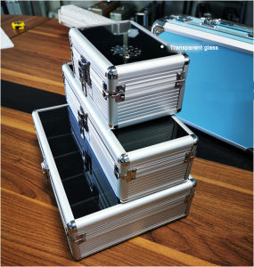 3/5/10 Slots Aluminum Alloy Sport Watch Case Jewelry Storage Display Box Top Quality