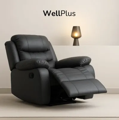 Wellplus เก้าอี้พักผ่อน โซฟาปรับเอน รุ่น Norma หุ้มหนังสังเคราะห์ Recliner Sofa