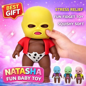 New Natasha Squeeze Ball Toy Slow Rebound Doll Stress Relief Fidgets Sensory Toy Funny Gift