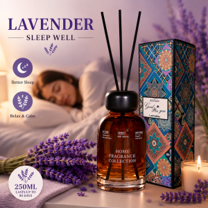 【Free Gift】500ml Sakura Reed Diffuser 180 Days Long-Lasting Home Fragrance Oil Aroma Sticks Luxury Perfume Fire-Free Bathroom Eliminator 5-Star Hotel Scent Perfume For Bedroom Living Room Office Natural Plant Air Freshener
