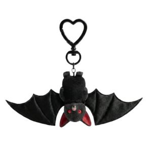 1pc Bat Plushie Hanger Keychain for Backpack Bag Handbag Purse Car Keys Decoration Gifts for Couples Men and Women