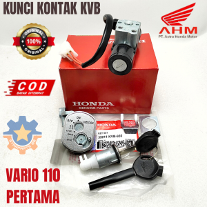 KUNCI KONTAK SET 35011-KVB-930 MOTOR HONDA VARIO 110 PERTAMA KUALITAS ORISINIL ASLI AHM GEMBOK KONCI