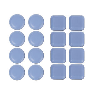 YESPERY 20pcs Furniture Leg Slider Pads Anti Scratch Easy Move Heavy Furniture Thickened Moving Pad Anti-abrasion Floor Protector Mat