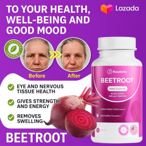 Beetroot Capsules Lower Blood Pressure Increasing Energy Support Cardiovascular Health