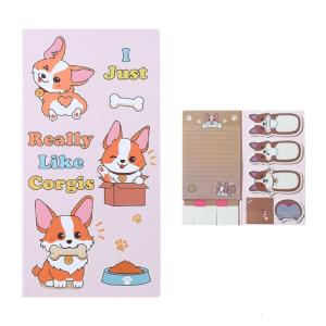 Adhesive Memos Pad Lovely Index Tabs Cartoon Animal Stickier Note Set Practical Notepads School Office Accessories