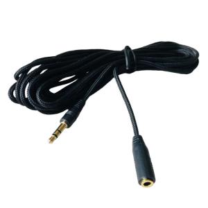 1.5/2/3/5m Headphone Extension Cable Braided Extender Cord 3.5mm Male to 3.5mm Female Audios Stereo Cable for Phone PC