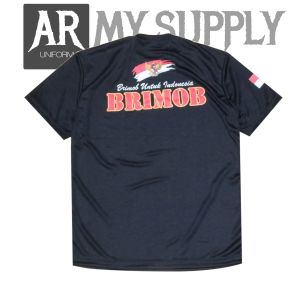 Armysupply Terbaru Kaos Polisi Brimob Dryfit Loreng  Pria army Lengan Pendek