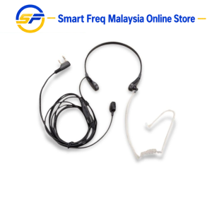 THROAT MIC TUBE EARPIECE FOR WALKIE TALKIE ( K type )
