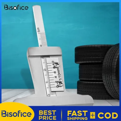 OnePlus Tyre Tread Depth Gauge High Accuracy Rustproof Tire Tread Depth Meter Stainless Steel Compact for Motorcycle for Truck