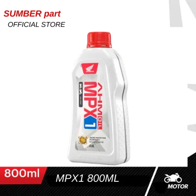 Oli Mpx 1 800 ML Pelumas Motor Bebek Honda Supra x 125 Revo Blade Legenda Fit Kharisma dll