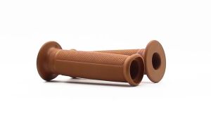 อะไหล่รถจักรยานยนต์ ที่จับยางแฮนด์บาร์ขนาด 22 มม. สบายและใช้งานได้ทั่วไป ปลอกแฮนด์รถจักรยานยนต์วินเทจ