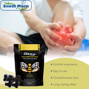 South Moon Joint Care Soaking Beads Pain Care Gout Relief Foot Soak Fat Burning Foot Bath Soak Promote Blood Circulation Improve Sleep Stress Foot Bath(7pieces)
