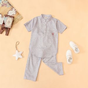 Setelan koko anak laki laki umur 1 - 12 tahun baju muslim anak kurta lengan pendek / koko anak laki laki / kurta anak laki laki / kemeja koko anak laki laki / baju koko anak laki laki / setelan koko anak laki laki / koko anak laki2 terbaru