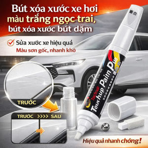 【Hiệu Quả Tức Thì】Bút Phục Hồi Vết Trầy Xe Ô Tô Màu Trắng Ngọc Trai/Đen - Chống Trầy Xước/Dưưỡng Bóng Sơn/Chống Ăn Mòn