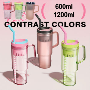 Byowlis Tumbler Tahan Sejuk Tumbler With Straw Stainless Steel botol Tumbler Tyeso air thermos bottle with Straw Water Bottle  Large ice cup  Car Coffee Thermos Tyeso Tumbler with Handle Double Wall Vacuum Insulated Travel MugInsulat