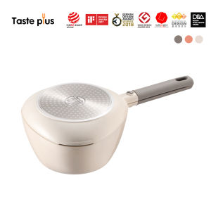 [Taste Plus] MOTOEI Swiss ILAG® XERADUR 2 Ceramic non-stick 2 in 1 Triangle Pan and Stock Pot (20cm/0.6L&1.9L) Motoei Ceramic Non Stick - Lazada