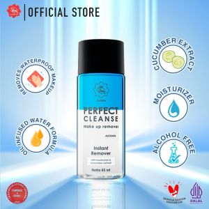 Viva Queen Perfect Cleanse Make Up Remover with Moisturizer & Cucumber Extract (INSTANT REMOVER & ALCOHOL FREE)