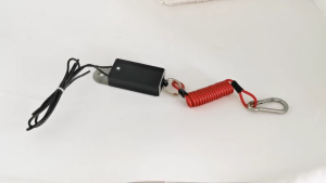 Break Away Coiled Cable System For Trailer Towing for Camper Electric Electromagnetic Breakaway Swi