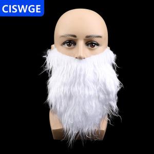 [COD] CISWGE AUTOPARTS Đạo cụ biểu diễn bữa tiệc Bộ Râu Giả Râu Trắng ông già Noel trang trí tiệc giáng sinh