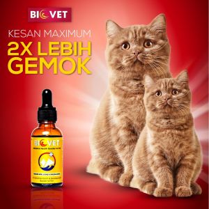PETSTOREZ Biovet Vitamin Kucing Supplement Ubat Bulu Cat Treats Snacks Advance Health Booster Untuk Kucing Gemuk