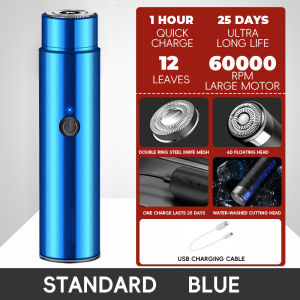 D-549 Portable Electric Shaver For Men Rechargeable Trimmer Travel Mini Razor Beard Knife