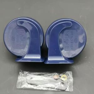 [Super Loud]Universal 12V 300DB Super Loud Train Horn Waterproof for Motorcycle Car Truck SUV Boat Red Electric Horn